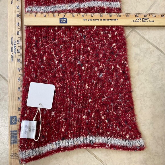 NWT Fashion by Mirabeau RED Infinity scarf long neck soft  multicolor NEW - Picture 8 of 8
